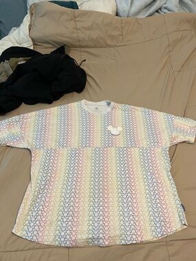 Disney Spirit Jersey XXL Multicolor Mickey Mouse Adult Unisex T-Shirt